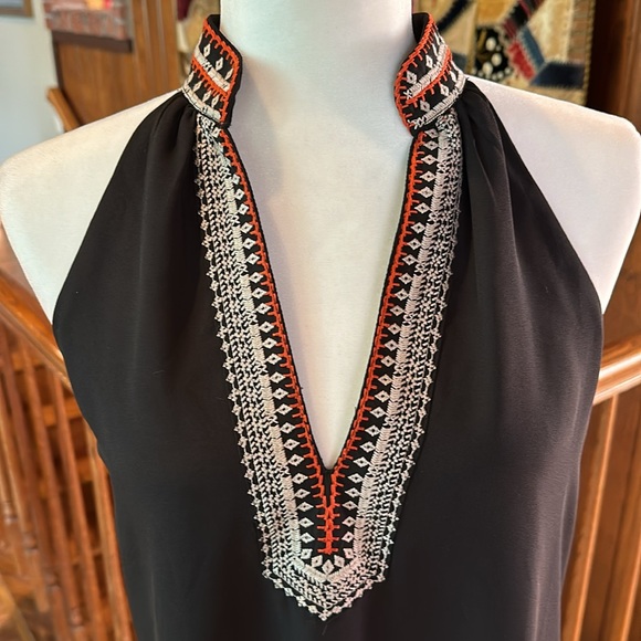 Anthropologie THML Halter Embroidered Dress - Size M - Picture 2 of 7